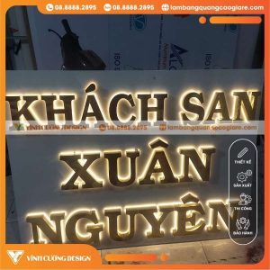 Quy trình thi công chữ Inox chuyên nghiệp