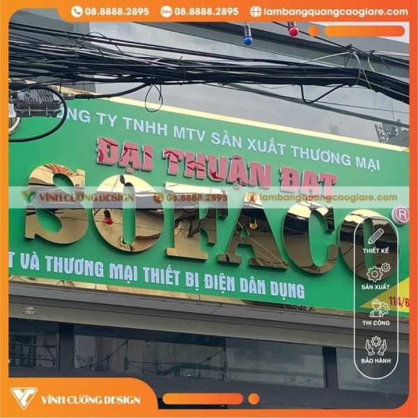 Thi Công Chữ Inox Giá Rẻ Nhất TP HCM