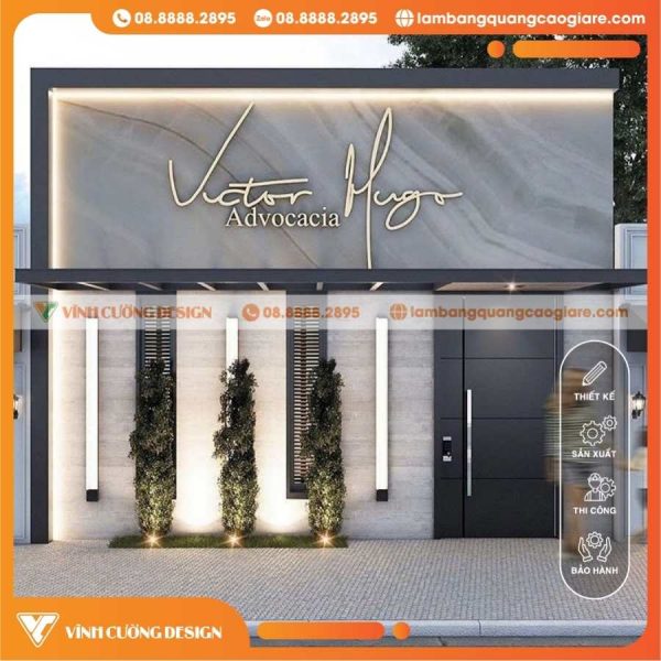 Làm bảng hiệu phong cách châu Âu