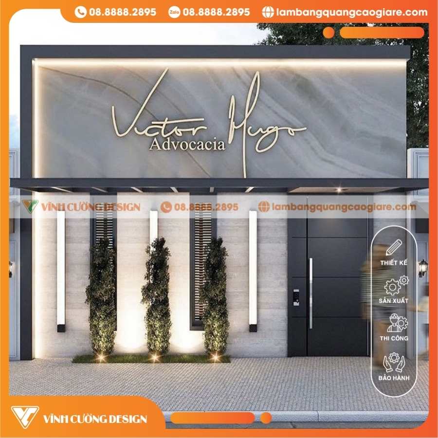 Làm bảng hiệu phong cách châu Âu