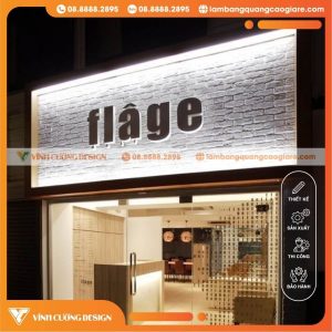 Làm bảng hiệu phong cách châu âu 1