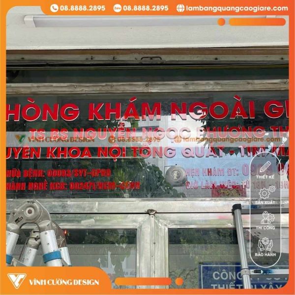 Ứng dụng chữ nổi Mica hông Formex trong quảng cáo thực tế