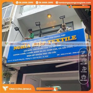Ứng Dụng & Hiệu Quả Thực Tế Bảng Hiệu Alu Công Ty C