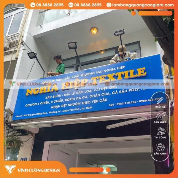 Ứng Dụng & Hiệu Quả Thực Tế Bảng Hiệu Alu Công Ty C