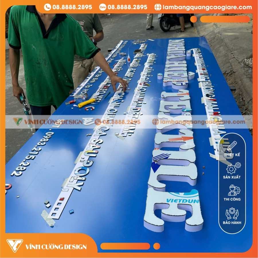 Ưu Điểm Bảng Hiệu Alu Công Ty Nghĩa Hiệp Textile