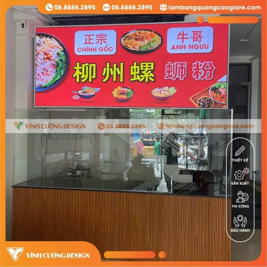 Ưu điểm của bảng hiệu hộp đèn 3M in UV cao cấp