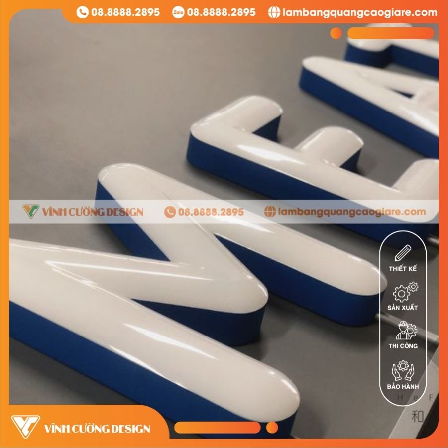 Ưu điểm khi sử dụng chữ hút nổi trong làm bảng hiệu