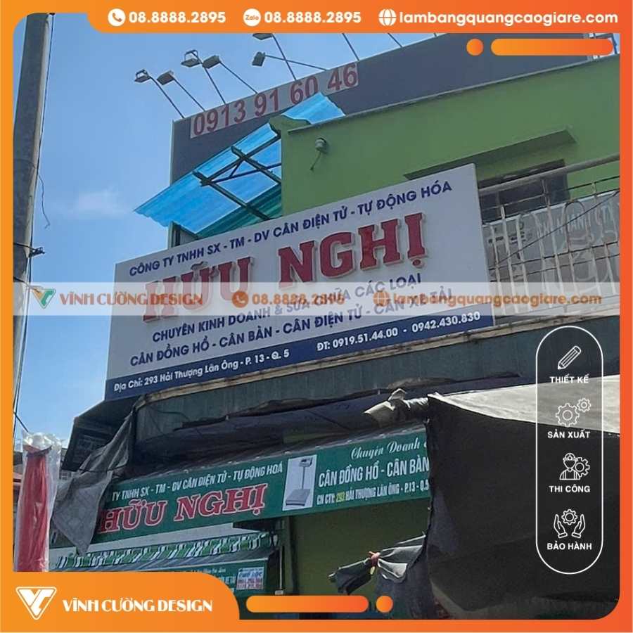Ưu Điểm Nổi Bật Bảng Hiệu Alu Công Ty Hữu Nghị