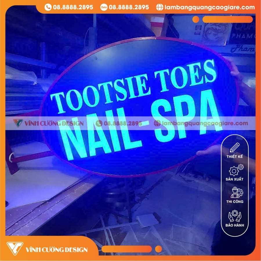 Bảng vẫy 3D oval nail spa là gì? Vì sao ngày càng được ưa chuộng?