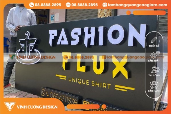 Các loại bảng hiệu gửi đi nước ngoài phổ biến hiện nay