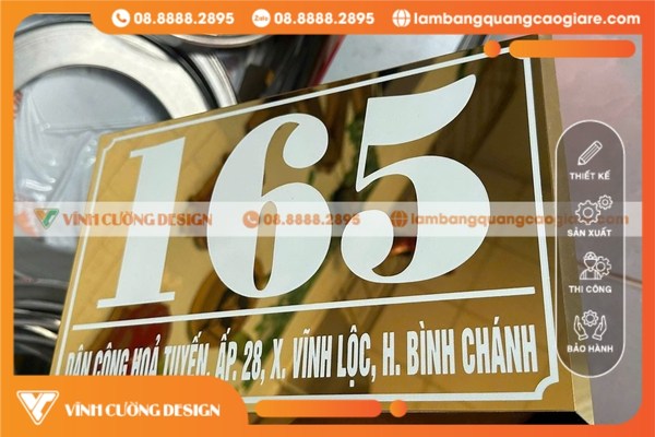 Các loại biển hiệu Công ty phổ biến, hiện đại