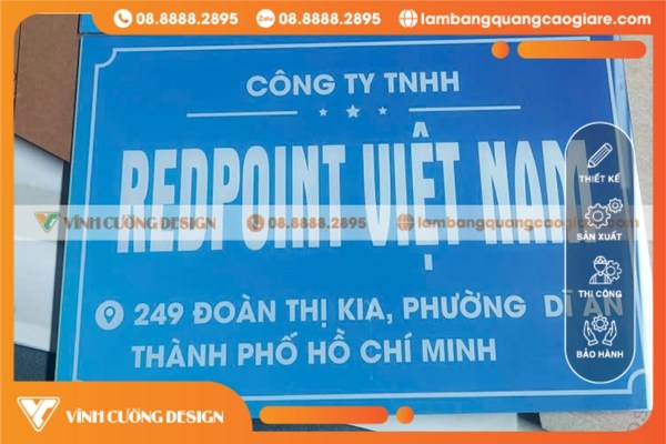 Các lỗi pháp lý cần tránh khi làm biển hiệu Công ty