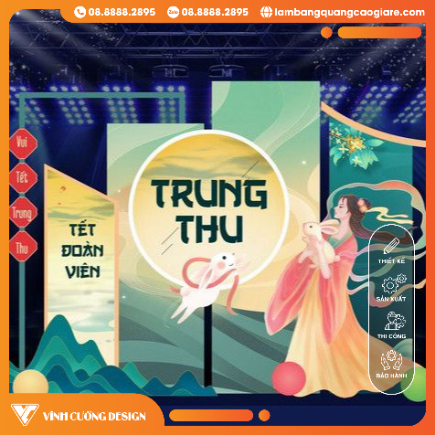 gia công trang trí trung thu thẩm mỹ cao
