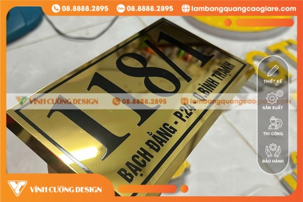 Giá trị mà làm bảng tên công ty in UV mang lại cho doanh nghiệp