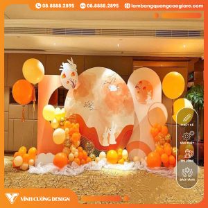 làm backdrop trung thu giá rẻ sáng tạo độc đáo