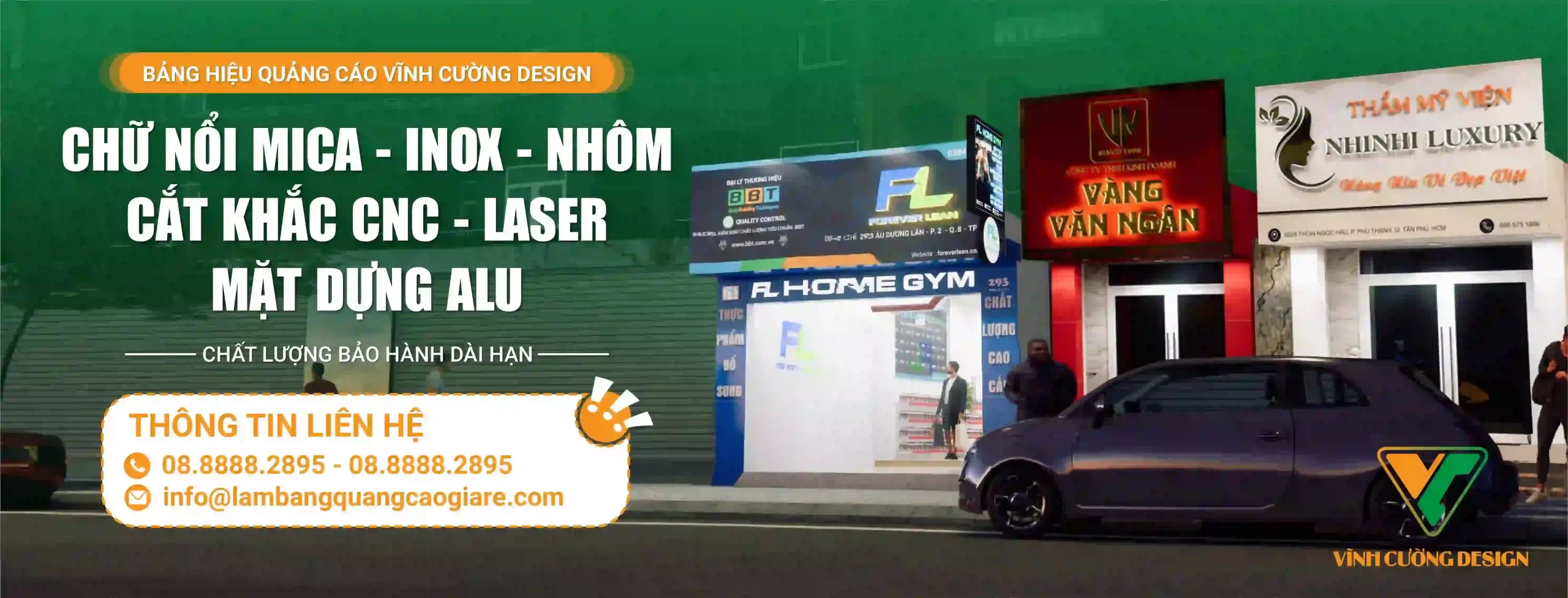 Làm bảng hiệu quảng cáo giá rẻ