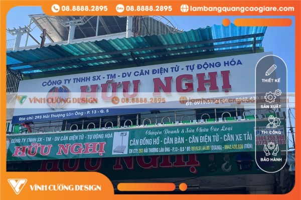 Những lỗi sai thường gặp khi chọn kích thước biển hiệu và cách khắc phục