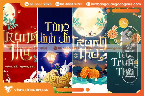 Quy trình in ấn băng rôn Trung Thu nhanh chóng, chuyên nghiệp