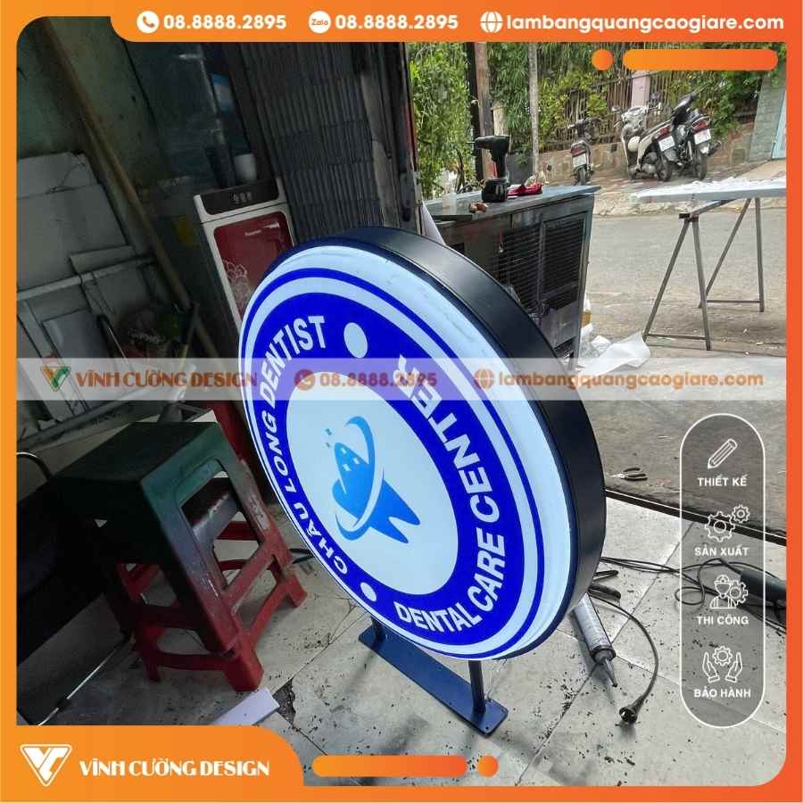 Ưu điểm nổi bật của bảng vẫy 3D mica tròn led âm