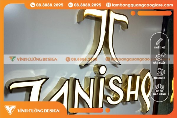 Yếu tố quyết định giá thành làm chữ nhôm nổi 3D