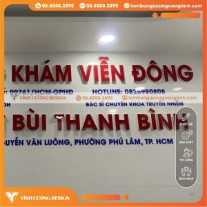 Giải đáp thắc mắc khi làm chữ nổi Mica hông Formex giá rẻ