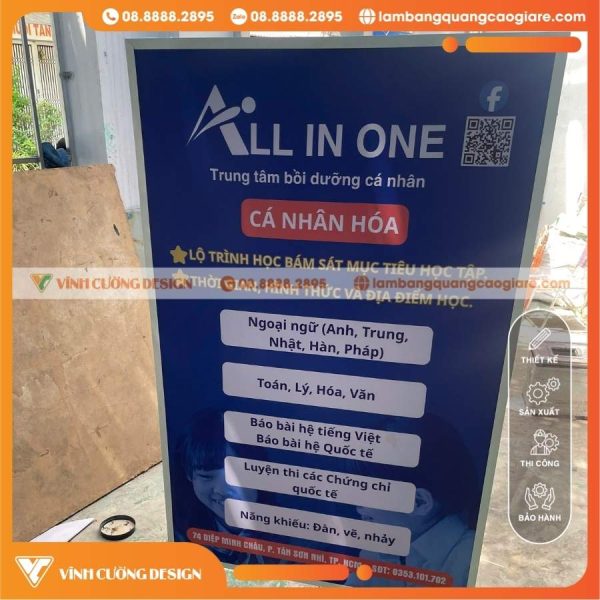 Kinh nghiệm lựa chọn đơn vị làm bảng hiệu hộp đèn bạt 3M LED thanh siêu sáng