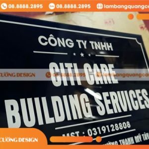 Lý do nên chọn Vĩnh Cường Design gia công bảng tên công ty