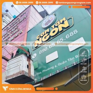 Ứng dụng phổ biến của bảng hiệu Alu chữ Mica nổi hông Formex