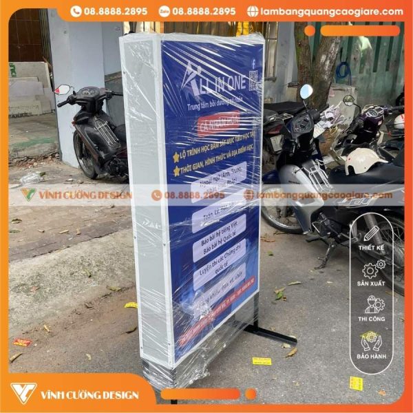 Ứng dụng thực tế của bảng hiệu hộp đèn bạt 3M LED thanh siêu sáng