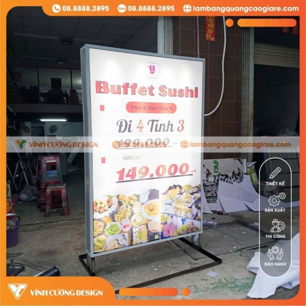 Ưu điểm khi làm hộp đèn bạt 3M in UV trong quảng cáo