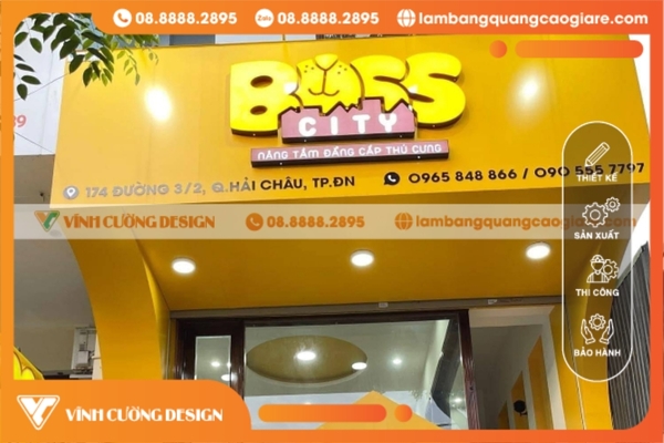 Những mẫu bảng hiệu hộp đèn quảng cáo được ưa chuộng tại Đà Nẵng