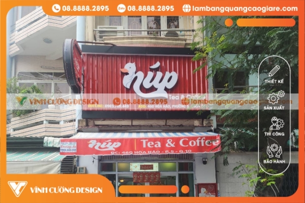 Bảng giá tham khảo dịch vụ làm bảng hiệu hộp đèn Quận 10 tại Vĩnh Cường Design