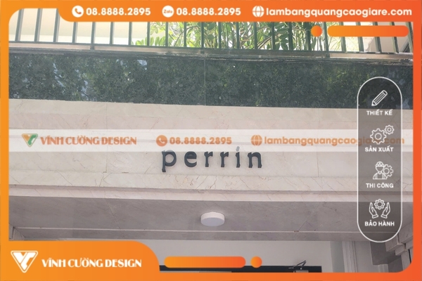 Bảng Hiệu Hộp Đèn Chữ Nổi Thu Hút Khách Hàng Giá Rẻ 3 bang hieu chu noi inox