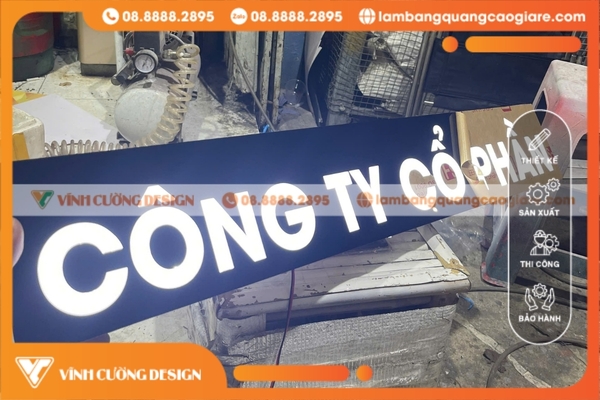 Gia công bảng hiệu đèn hộp ĐẸP, UY TÍN, GIÁ RẺ 13 Bảng hiệu hộp đèn bằng mica, đèn LED siêu sáng giá rẻ