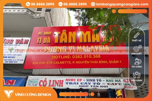 bảng hiệu hộp đèn chữ nổi