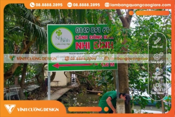 Làm bảng hiệu hộp đèn giá bao nhiêu tại TPHCM? 6 bảng hiệu hộp đèn đứng