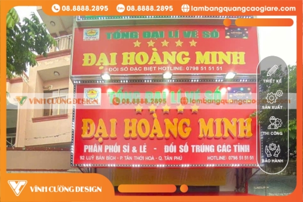 Bảng hiệu hộp đèn led quận Tân Phú