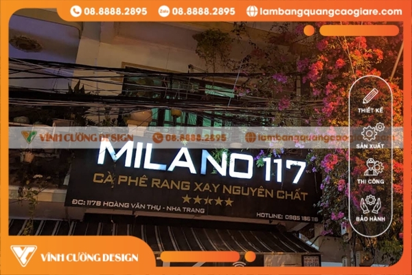 Làm bảng hiệu hộp đèn Nha Trang GIÁ RẺ 11 bang hieu hop den led tai nha trang