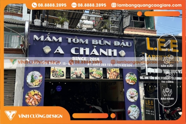 Làm bảng hiệu hộp đèn Quận 4 theo yêu cầu, TRỌN GÓI 29 bảng hiệu hộp đèn quận 4 giá rẻ