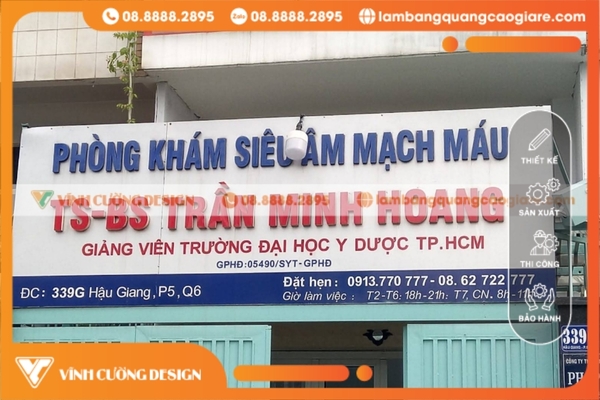 Bảng Giá Bảng Hiệu Hộp Đèn Chữ Nổi GIÁ RẺ 14 Bảng hiệu hộp đèn quảng cáo chữ nổi bằng alu