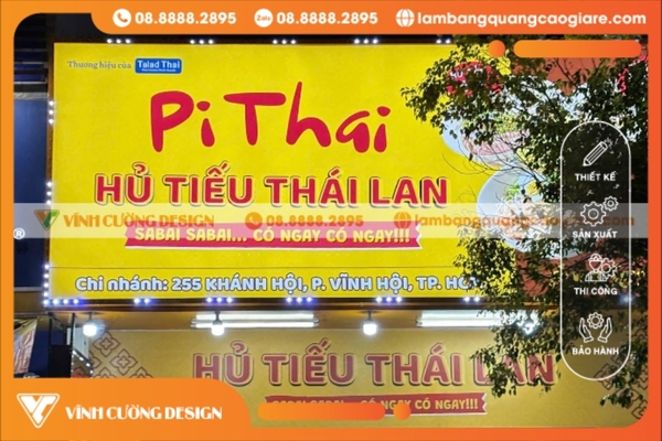 Làm bảng hiệu hộp đèn Quận 4 theo yêu cầu, TRỌN GÓI 12 Bảng hiệu hộp đèn quảng cáo tại Quận 4