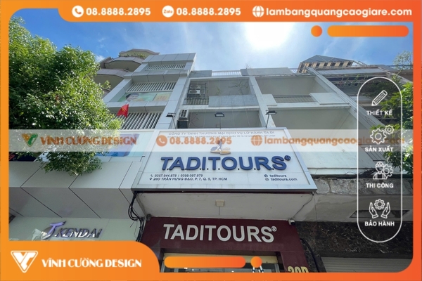 Làm bảng hiệu hộp đèn quận 5 SANG TRỌNG, GIÁ RẺ 4 Bảng hiệu hộp đèn tại Quận 5