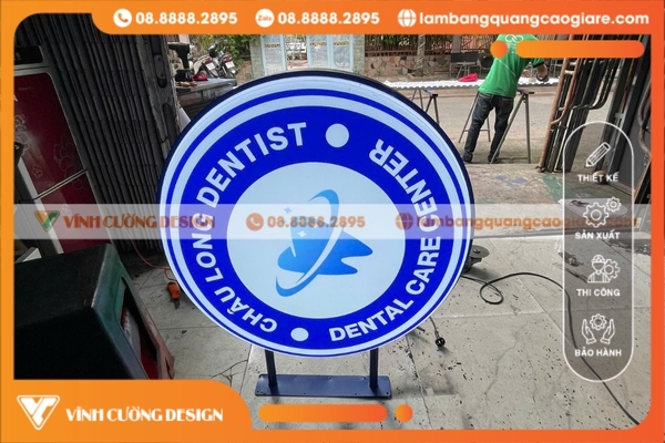 Gia công bảng hiệu đèn hộp ĐẸP, UY TÍN, GIÁ RẺ 2 Báo giá làm bảng hiệu đèn hộp quảng cáo