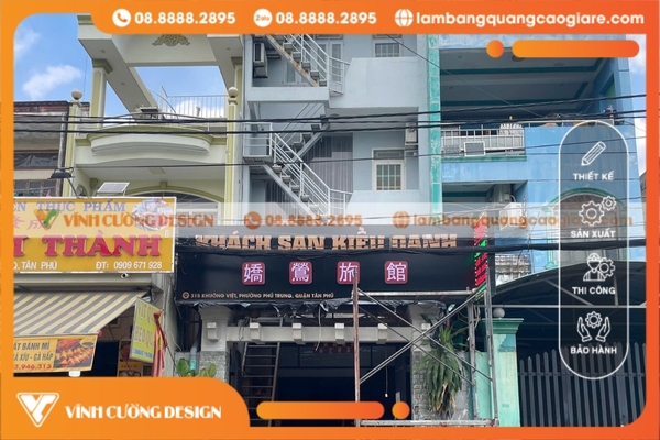Gia công bảng hiệu hộp đèn quận Tân Phú GIÁ RẺ 7 Báo giá làm bảng hiệu hộp đèn quận Tân Phú
