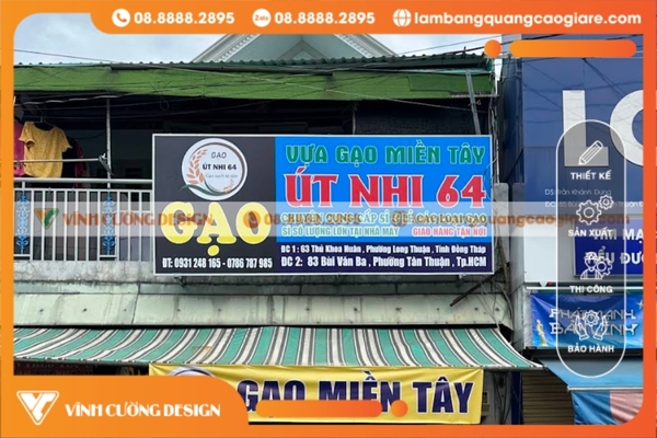 Báo giá làm hộp đèn quảng cáo bằng bạt (Hiflex, 3M,…)