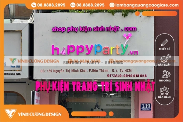 Thiết kế & thi công bảng hiệu hộp đèn Quận 1 ĐẸP, GIÁ RẺ 9 Bề dày kinh nghiệm và kiến thức chuyên môn vững chắc khi làm bảng hiệu hộp đèn