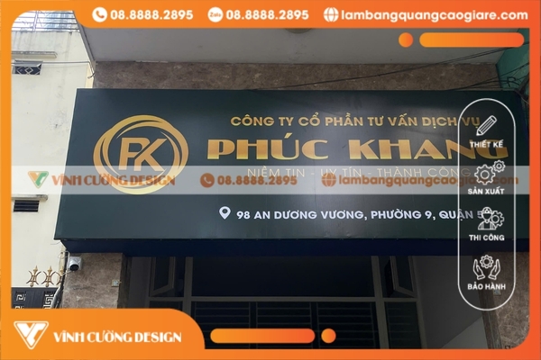 Báo giá làm bảng hiệu hộp đèn quảng cáo ĐẸP, RẺ NHẤT TPHCM 13 biển hiệu hộp đèn Hiflex