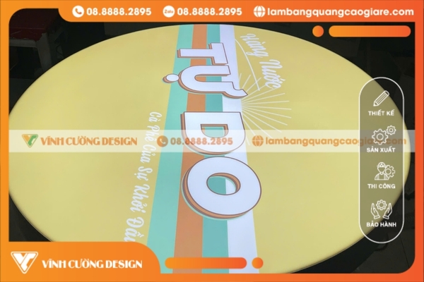 Biển vẫy LED tròn, elip