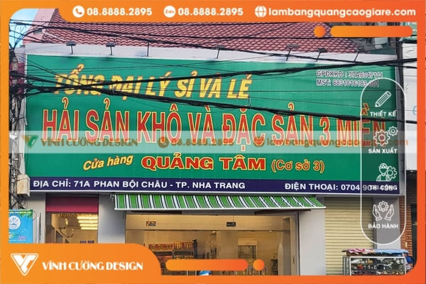 Làm bảng hiệu hộp đèn Nha Trang GIÁ RẺ 5 Các Mẫu Bảng Hiệu Hộp Đèn Quảng Cáo Phổ Biến Tại Nha Trang