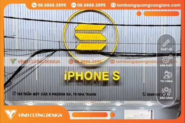 Làm bảng hiệu hộp đèn Nha Trang GIÁ RẺ 18 các mẫu bảng hiệu hộp đèn tại Nha Trang